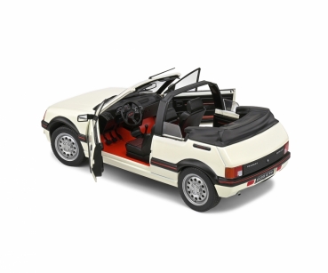 Solido 421189100 – 1:18 Peugeot 205 Cabrio weiß