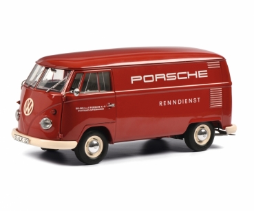 Schuco 450029900 - 1:18 VW T1 Kasten PORSCHE 'Renndienst'