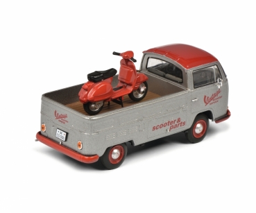 Schuco 450333000 - 1:43 VW T2a Vintage Scooter