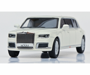 Schuco 450910100 - 1:43 Aurus Senat weiß, limitiert