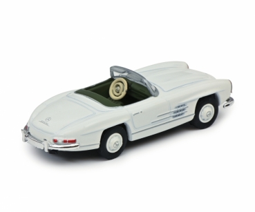 Schuco 452639400 - MB 300SL Roadster, weiß 1:87