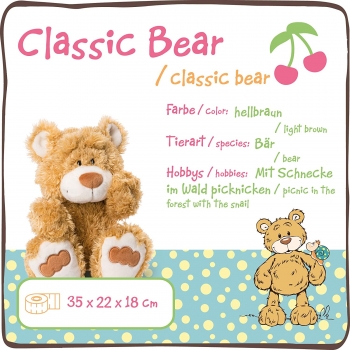 Nici 46508 - Bär goldbraun 35 cm Schlenker