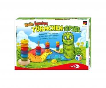 NORIS 606011235 - Mein buntes Türmchen-Spiel