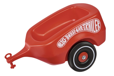 BIG 800001300 - Bobby Car Classic Trailer Anhänger Rot