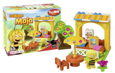 BIG 800057038 - PlayBIG Bloxx Biene Maja, Honigstand