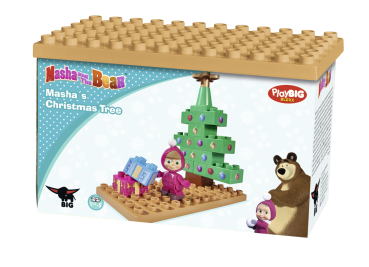 BIG 800057097 - PlayBIG Bloxx Mascha und der Bär - Basic Sets
