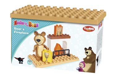 BIG 800057097 - PlayBIG Bloxx Mascha und der Bär - Basic Sets