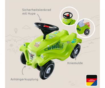 Preview: BIG 800056143 - Bobby Car Classic Dino grün