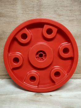 BIG 800E56530034 - Ersatzteil 1 Hinterradblende rot für BIG John Traktor