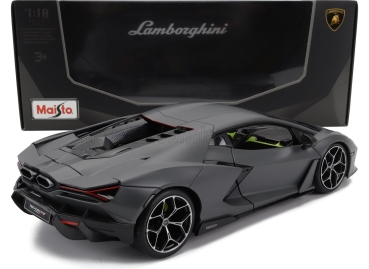Maisto 31463-06488 - 1:18 - Lamborhini Revuelto Hybrid 2023, Valcano matt grau