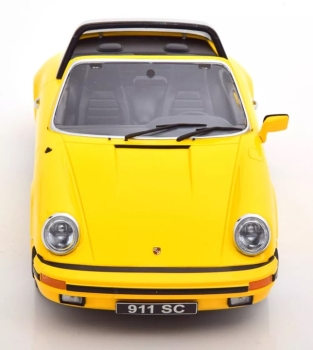 KK-Scale KKDC180922 - 1:18 Porsche 911 SC Targa 1978 yellow