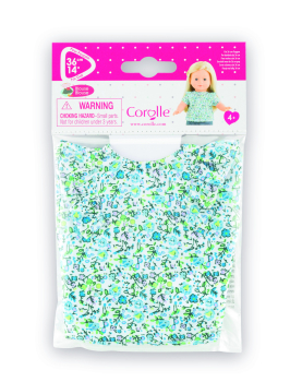 Corolle 9000211900 - MC Bluse, blau