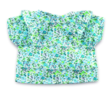 Corolle 9000211900 - MC Bluse, blau