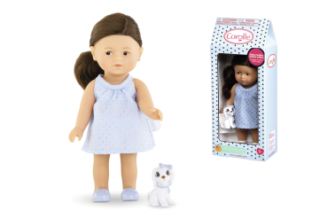 Corolle 9000240060 - LTC Mini Corol. Romy mit Hund