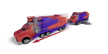 Preview: Dickie 203112003 - Mission Racer Optimus Prime