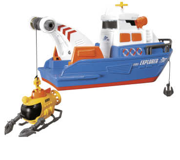Preview: Dickie 203308361 - Explorer Boat, Forschungsschiff
