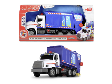 Dickie 203806002 - Air Pump Garbage Truck Müllfahrzeug