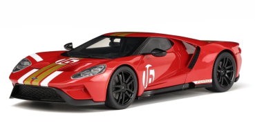 GT-Spirit GT883 - 1:18 Ford GT Heritage Edition #16 Alan Mann 2022 Red