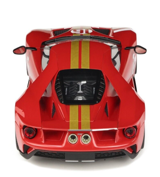 GT-Spirit GT883 - 1:18 Ford GT Heritage Edition #16 Alan Mann 2022 Red