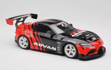GT-SPIRIT GT889 - 1:18 Toyota Supra GR by ADVAN BLACK 2020