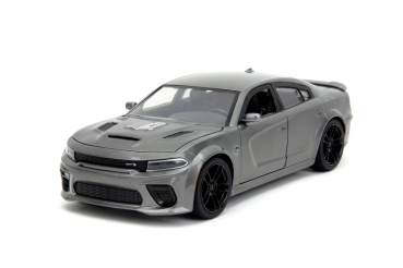 Preview: Jada 253203085 - 1:24 Fast & Furious 2021 Dodge Charger SRZ Hellcat grau