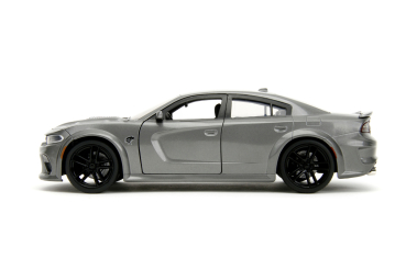 Preview: Jada 253203085 - 1:24 Fast & Furious 2021 Dodge Charger SRZ Hellcat grau