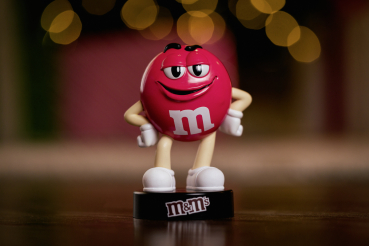 Jada Toys 253251029 - M&Ms Red Figure 4", M&M Figur rot