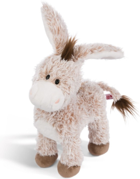 Nici 44937 - Kuscheltier Nici Esel ca.30 cm stehend Plüsch, Hello Spring