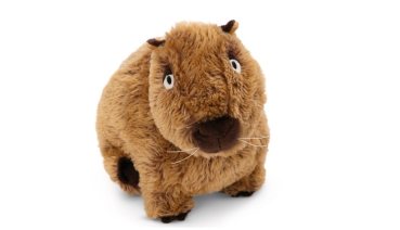 Nici 61224 - Capybara Sitzendes Kuscheltier Capy-Barbara 37 cm NICI GREEN