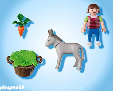 Preview: PLAYMOBIL® special 4740 - Kind mit Eselfohlen