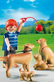 Playmobil 5209 - Golden Retriever-Familie