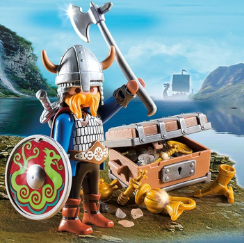 Preview: PLAYMOBIL® special PLUS 5371 - Wikinger mit Goldschatz