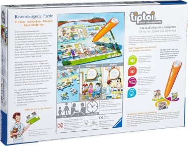 Ravensburger 00523 - tiptoi Puzzle, Kinderarzt, 100 Teile Puzzle