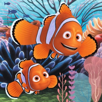 Ravensburger 09345 - Findet Dory, Puzzle 3 x 49 Teile