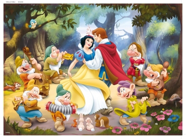 Preview: Ravensburger 13832 - Schneewittchen - 100 Teile Glitter Puzzle