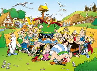 Preview: Ravensburger 14197 - Asterix und sein Dorf, Puzzle 500 Teile