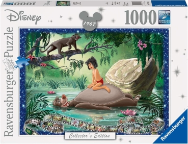 Ravensburger 19744 - Dschungel Buch, 1000 Teile Puzzle