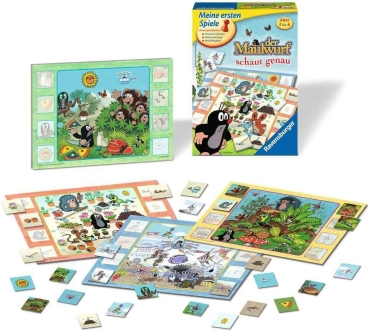 Ravensburger 22167 - Der Maulwurf: Der Maulwurf schaut genau, Zuordnungsspiel