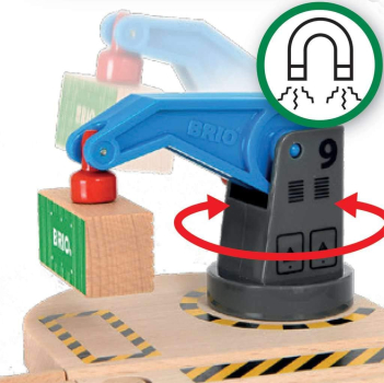 Preview: BRIO 33866 World 33866 - Eisenbahn-Magnetkran