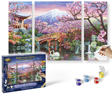 Schipper 609260751 MNZ - Kirschblüte in Japan  (Triptychon)
