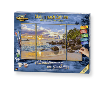 Schipper 609260906 MNZ - Abendstimmung im Paradies (Triptychon)