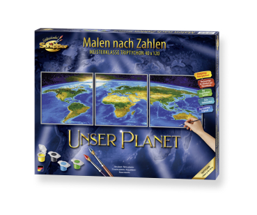 Schipper 609470855 MNZ - Unser Planet (Tripthychon)
