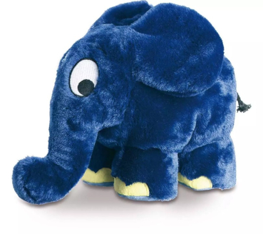 Schmidt Spiele 42189 - Die Sendung mit der Maus, Elefant, ca.16x22 cm