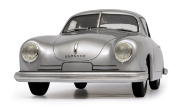 Preview: Schuco 450025300 - 1:18 Porsche 356 Gmünd, silber