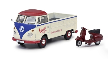 Schuco 450358400 – 1:43 VW T1b Scooter & Parts