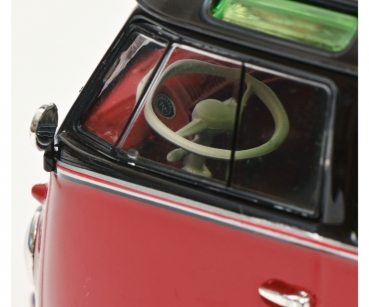 Preview: Schuco 450785700 - 1:32 Volkswagen T1b Samba schwarzbraun/dunkelrot