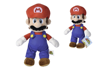 Simba 109231010 Super Mario -  Mario Plüsch, ca.30 cm