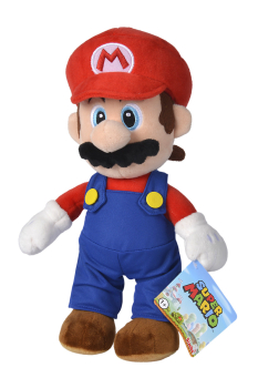 Simba 109231010 Super Mario -  Mario Plüsch, ca.30 cm