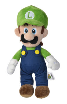 Simba 109231011 Super Mario -  Luigi Plüsch, ca. 30 cm
