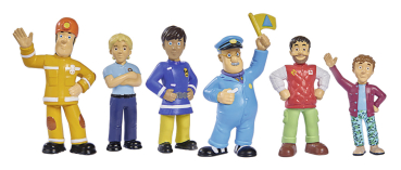 Simba 109252538 - Sam Figuren Set 6 Stück